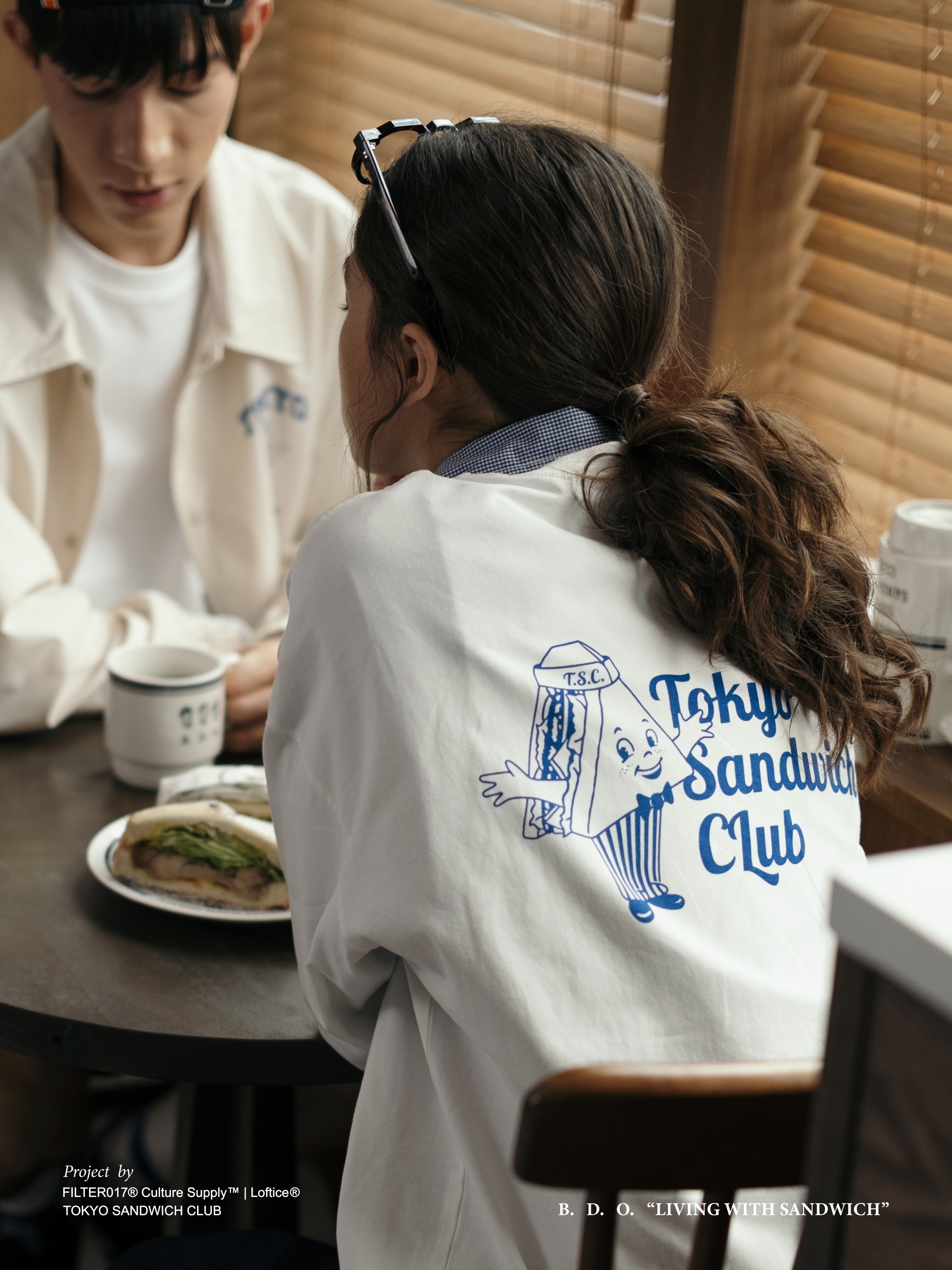 FILTER017® B.D.O. 三明治吉祥物長T