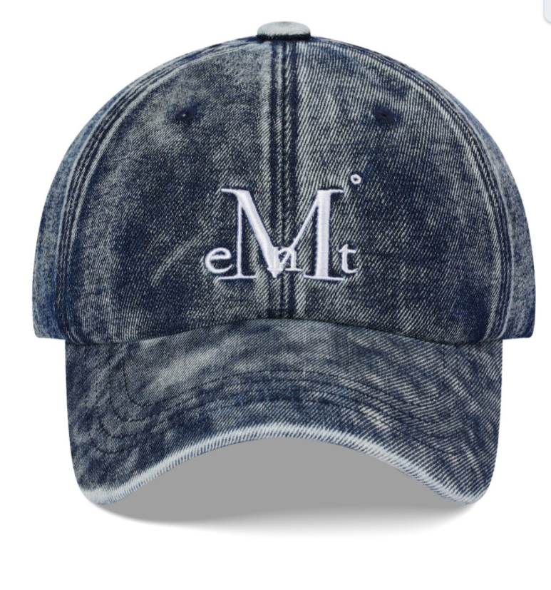 【直播】MUCENT LL1028305 洗水牛仔布款Cap帽