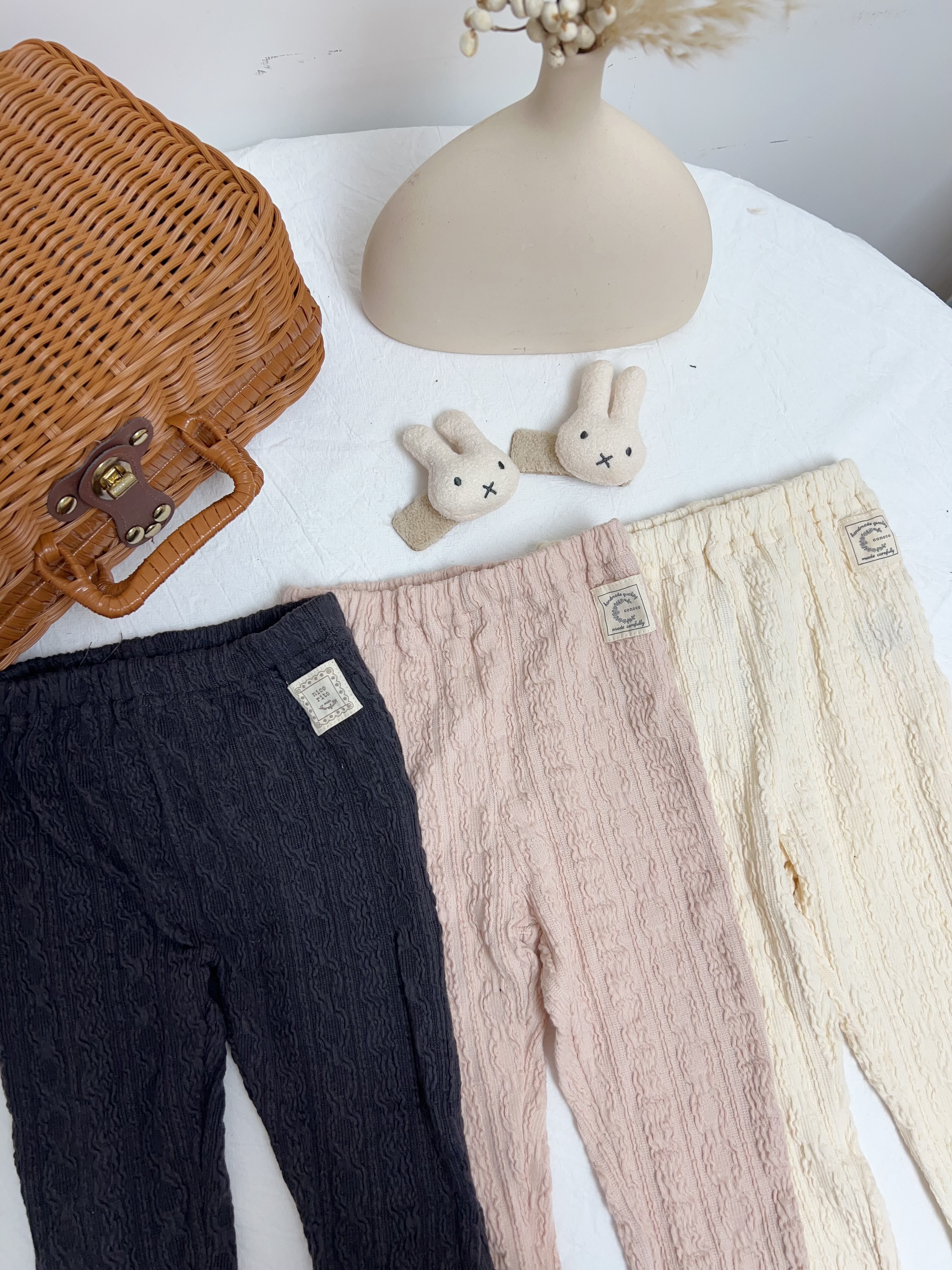 𝐂𝐨𝐧𝐨𝐜𝐨/𝐍𝐢𝐜𝐨 𝐑𝐢𝐭𝐨 螺旋紋打底長褲