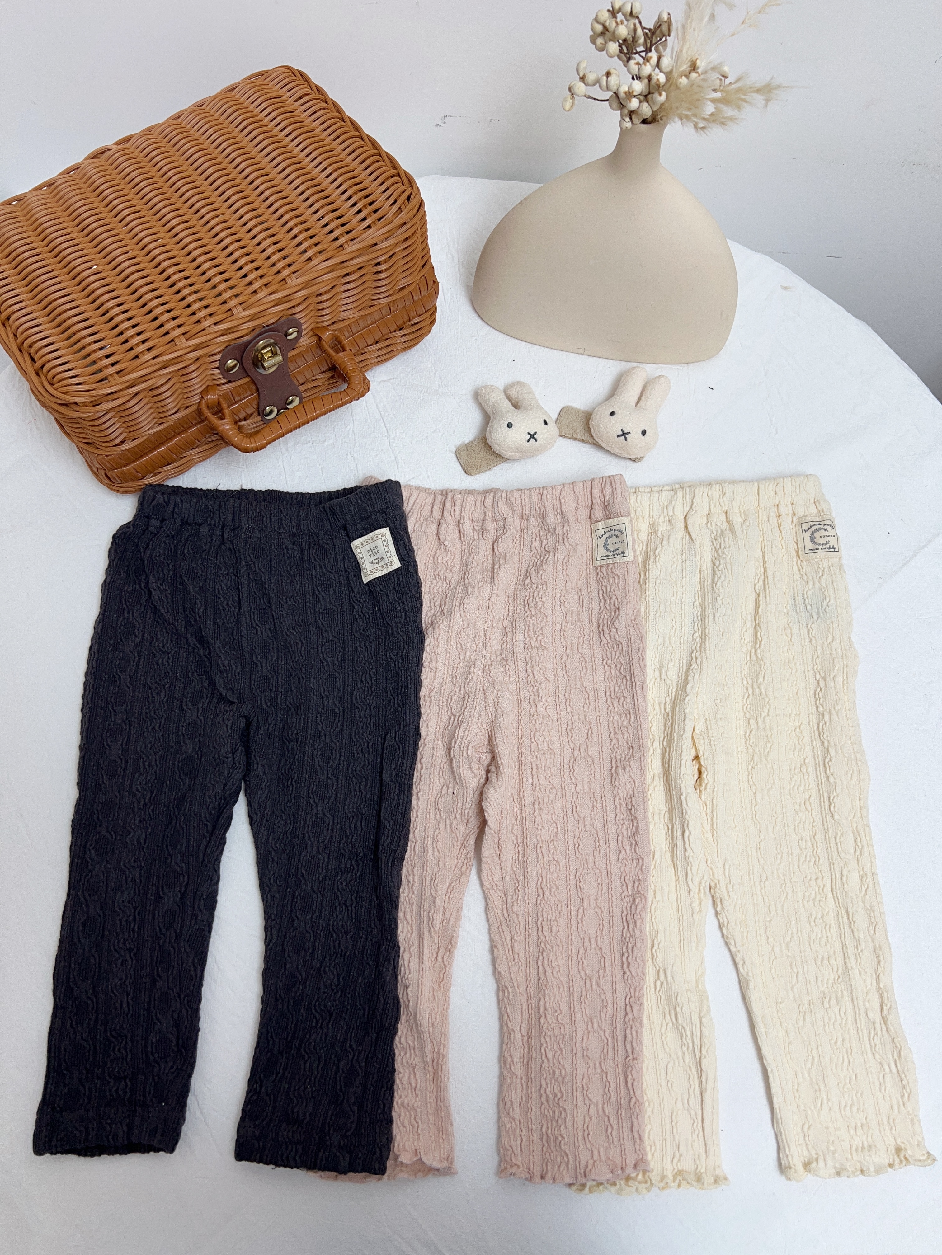 𝐂𝐨𝐧𝐨𝐜𝐨/𝐍𝐢𝐜𝐨 𝐑𝐢𝐭𝐨 螺旋紋打底長褲