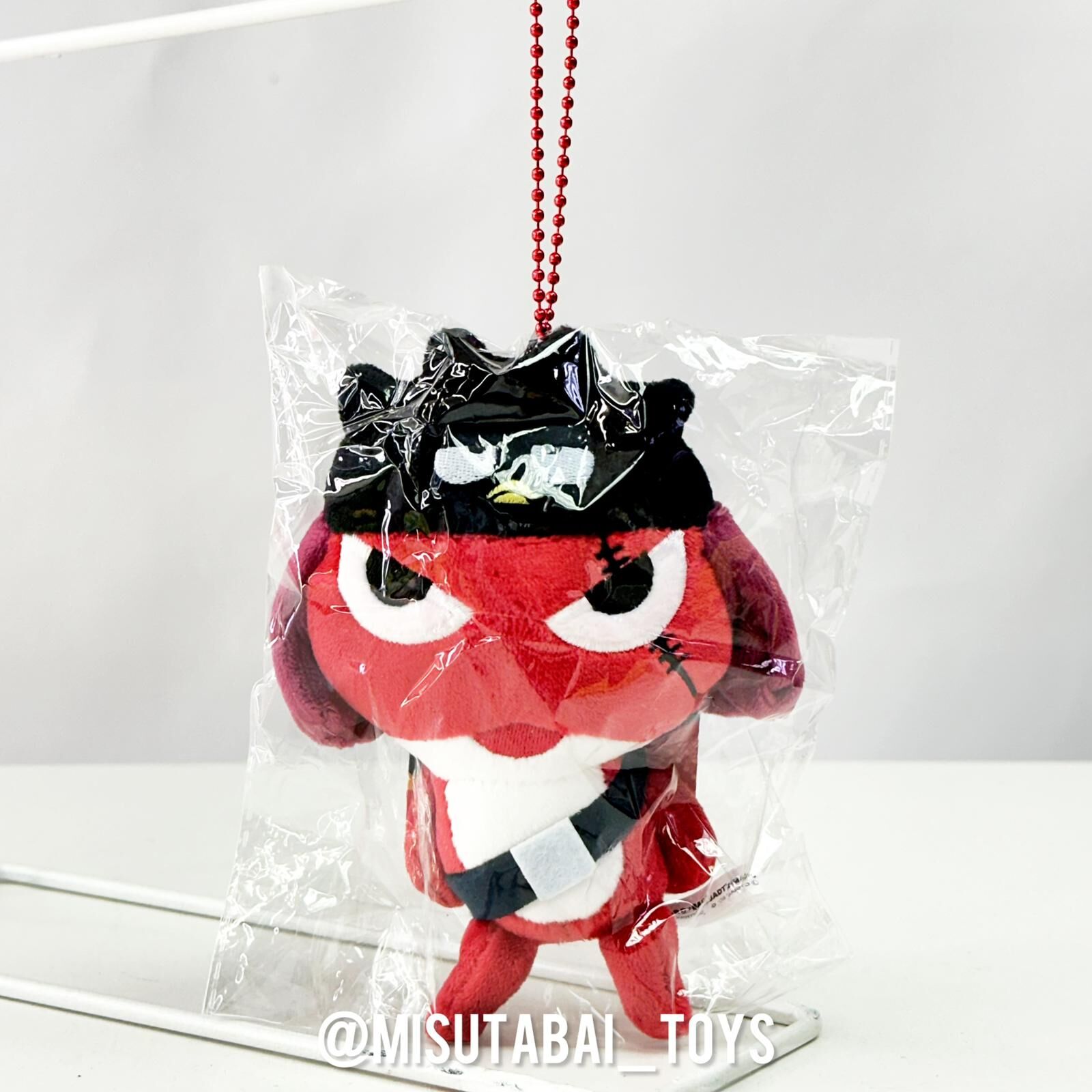 Keroro x Sanrio Plush Keychain (Giroro XO)