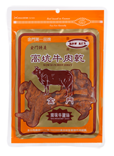 高坑- 辣味牛腱絲170g