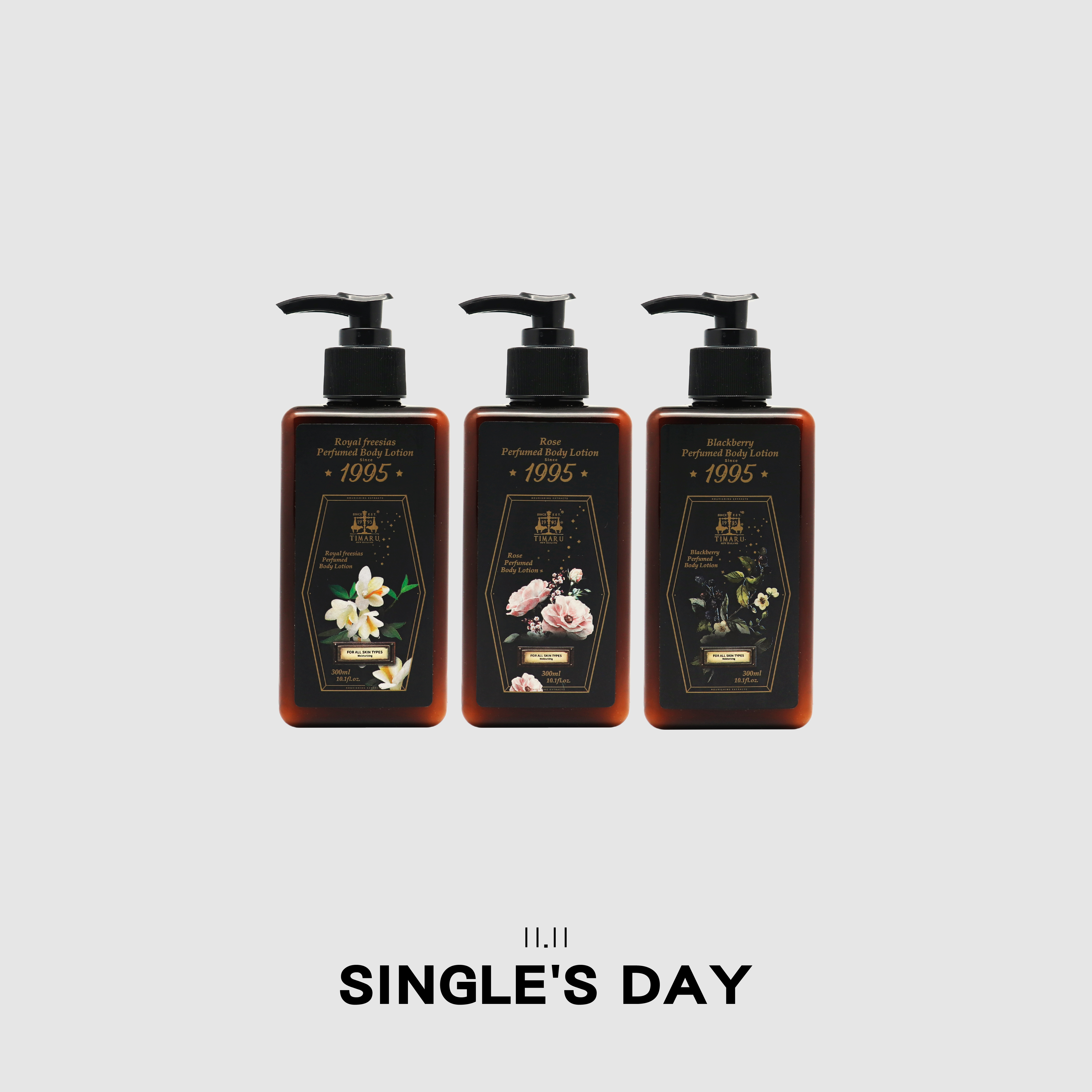 香水潤澤身體乳300ml 3入