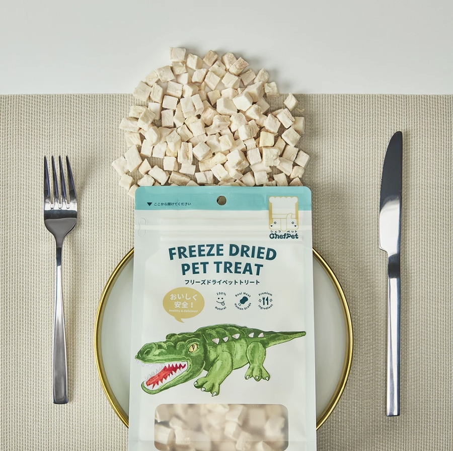 ChefPet｜鱷魚肉 凍乾40g