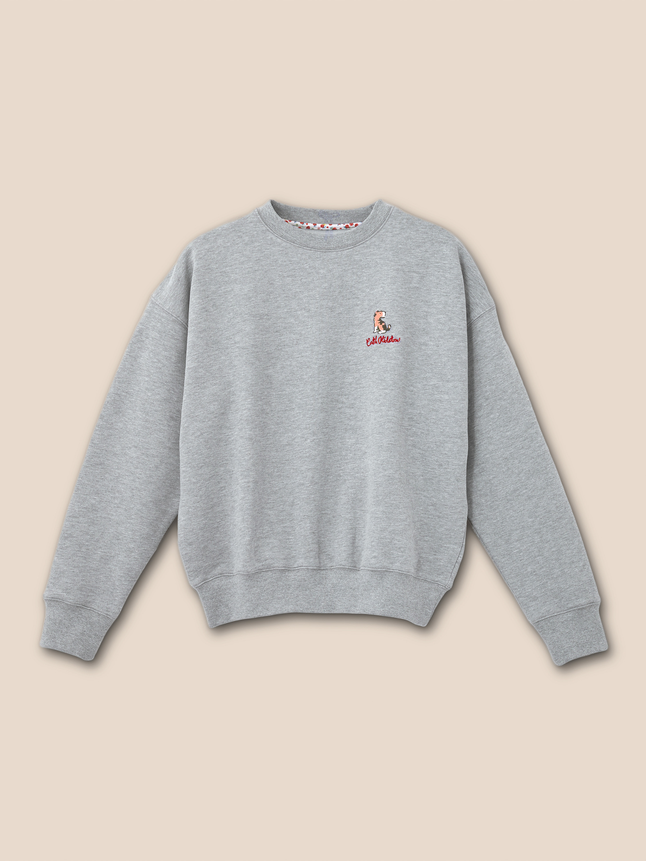 STANLEY 灰色刷毛大學T