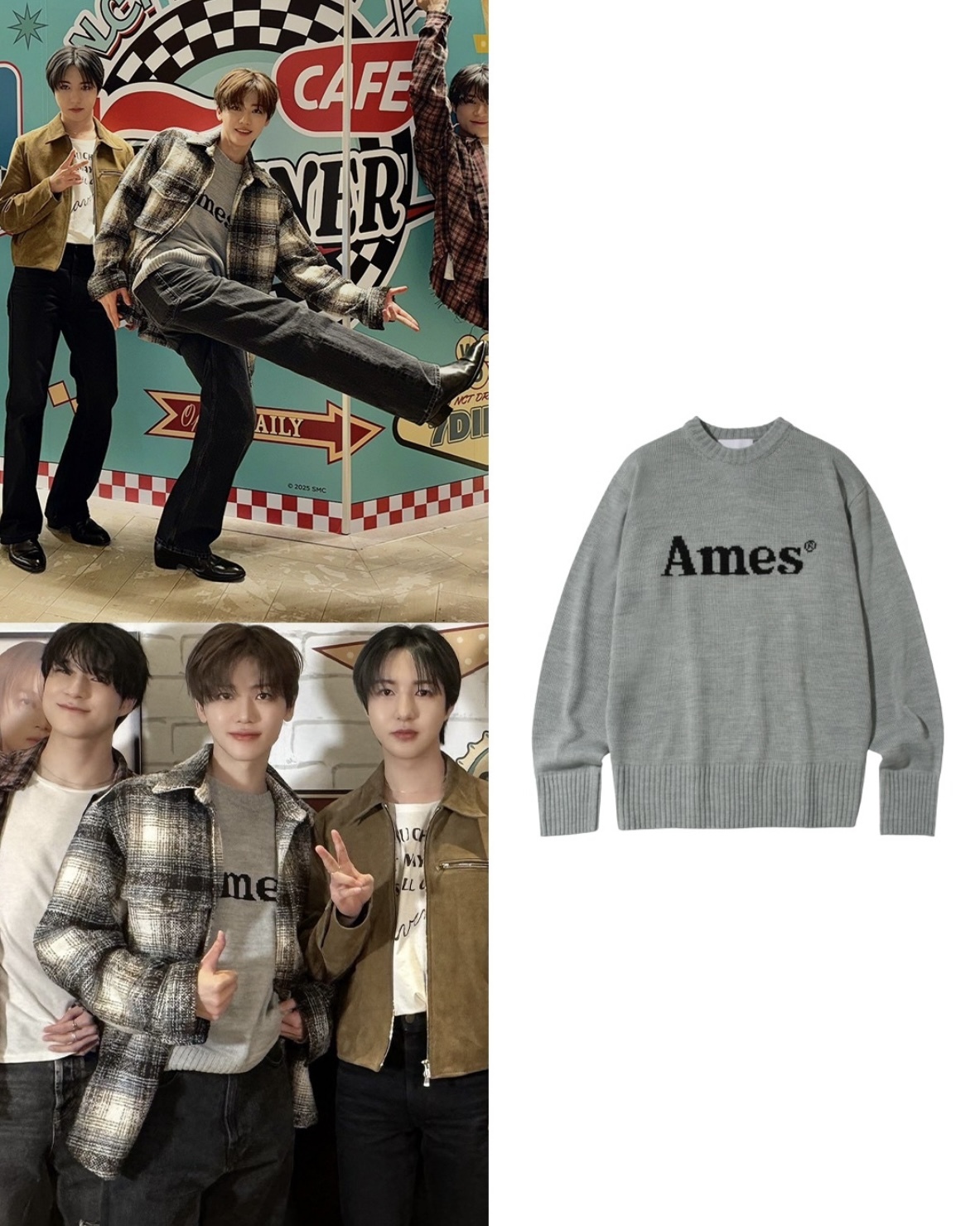 AMES WORLDWIDE BASIC PULLOVER KNIT