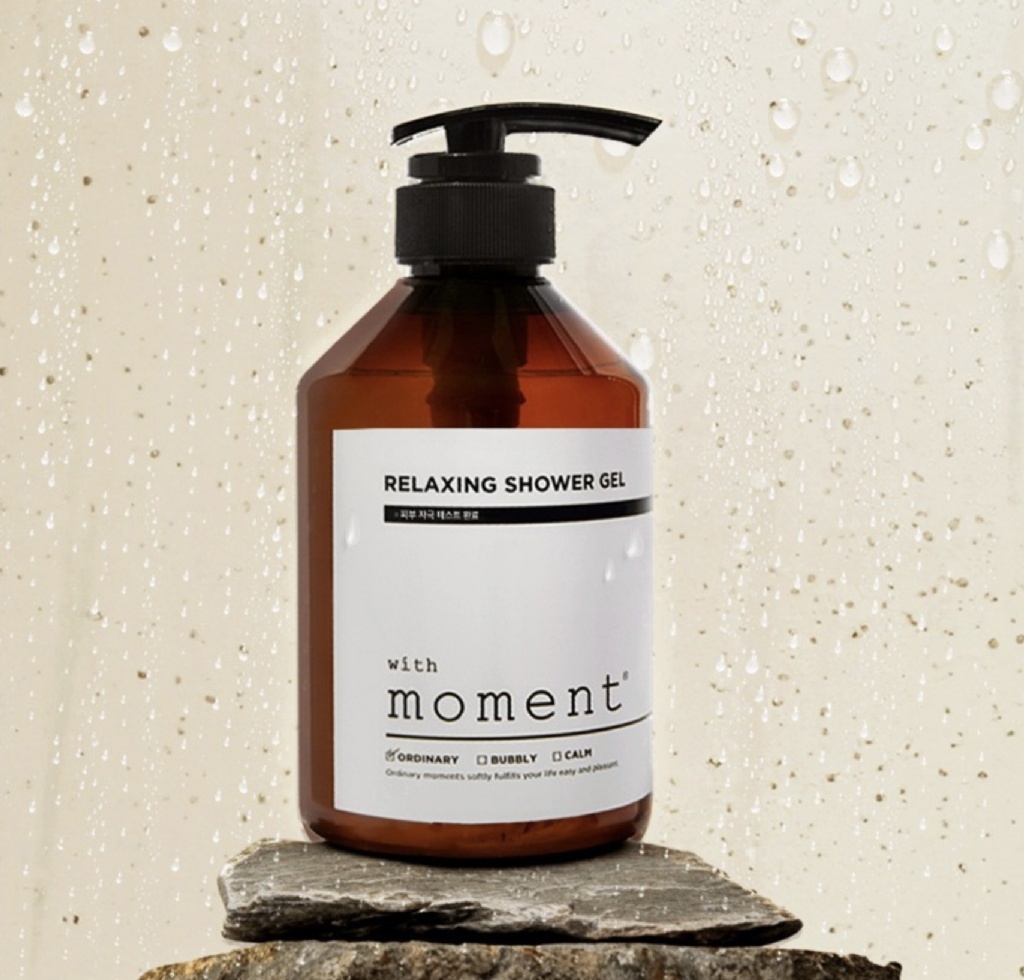 韓國 WITH MOMENT與時刻沐浴乳500ml