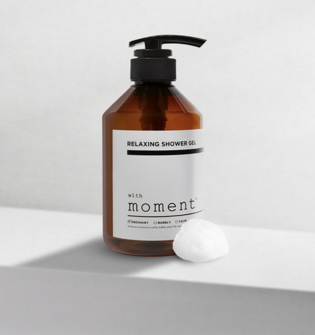 韓國 WITH MOMENT與時刻沐浴乳500ml