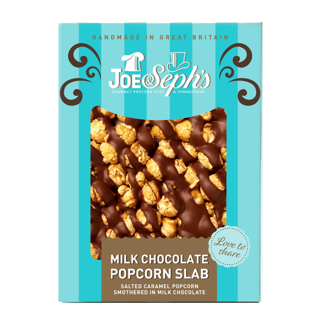 1JN1028-084 JOE & SEPH'S Milk Chocolate Popcorn Slab 115g #2S007M (D-EU-E)