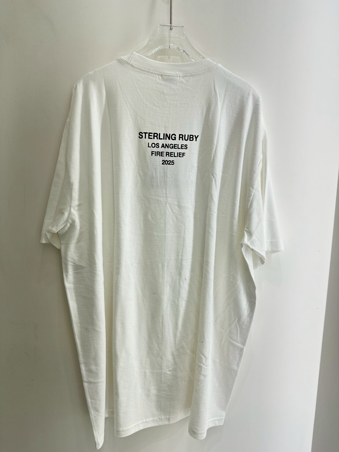 Supreme LA FIRE RELIEF BOX LOGO TEE SS25 洛杉磯 火災賑災 BOGO T