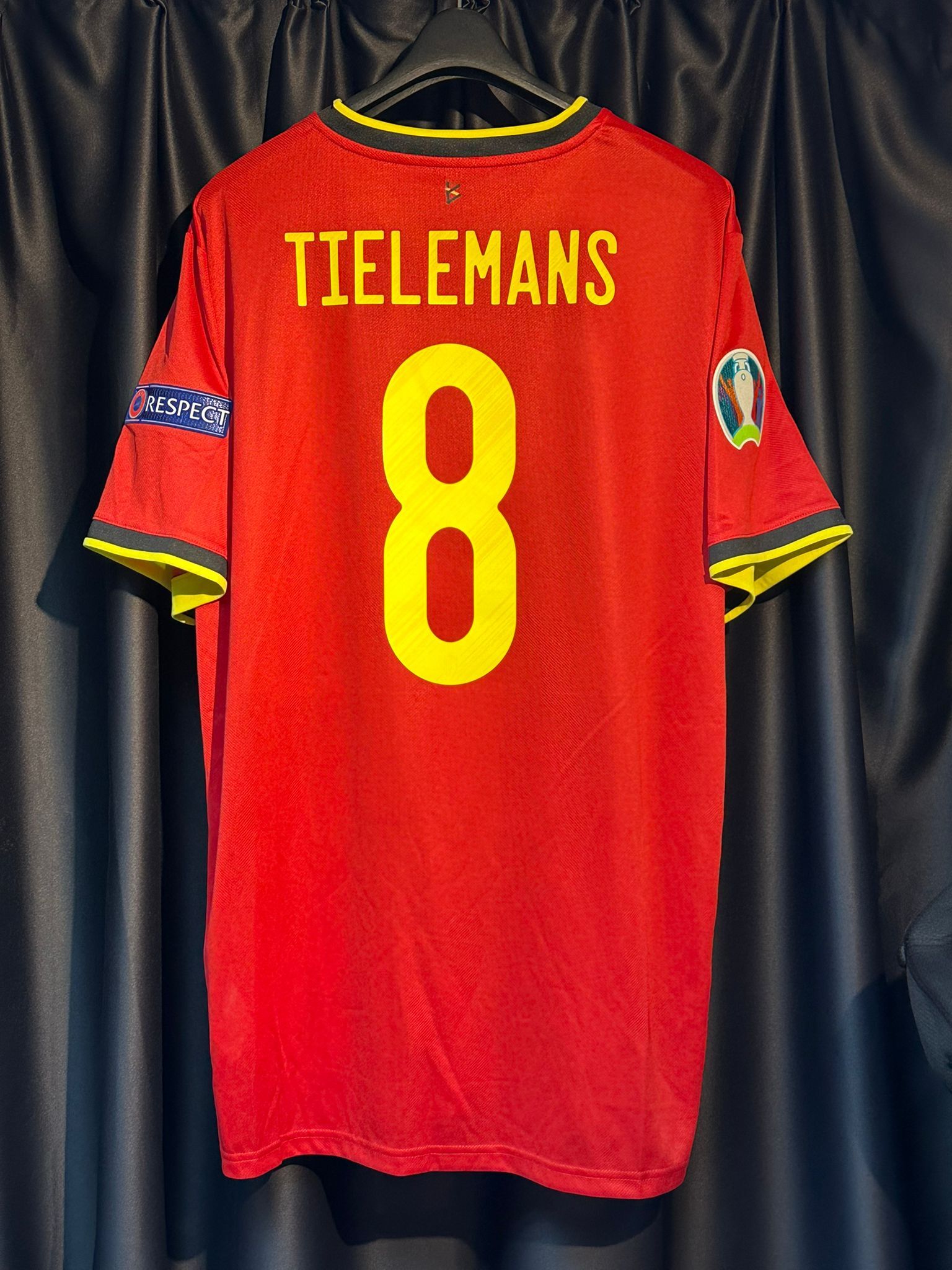 20/21 比利時 主場 #8  TIELEMANS (USED , 9/10 )