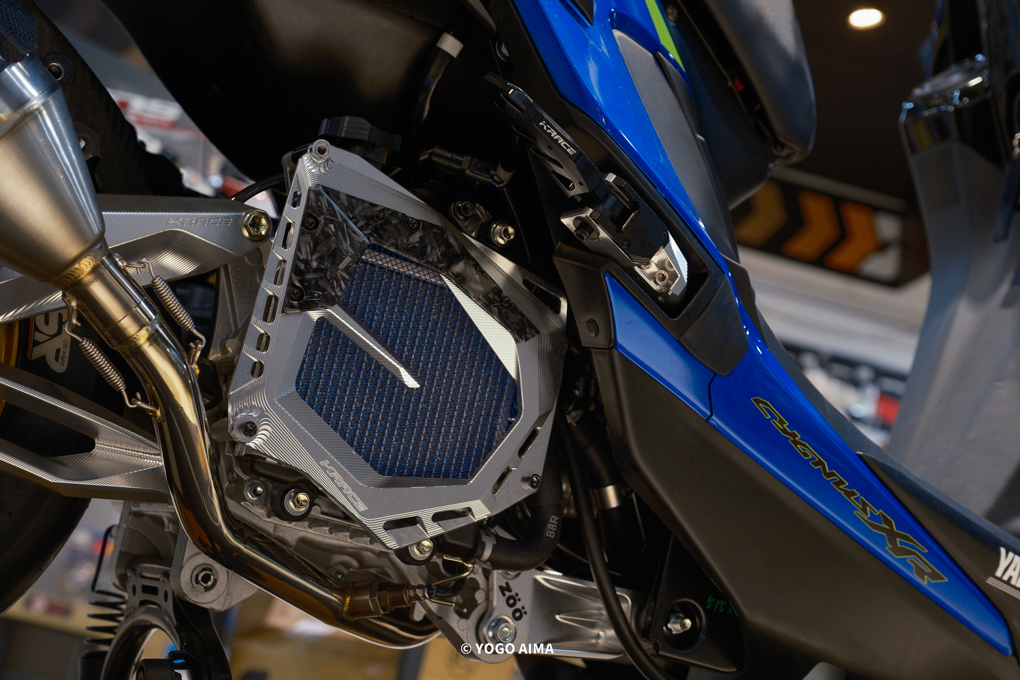 七代戰改裝新品 KRACE  CNC水箱護罩