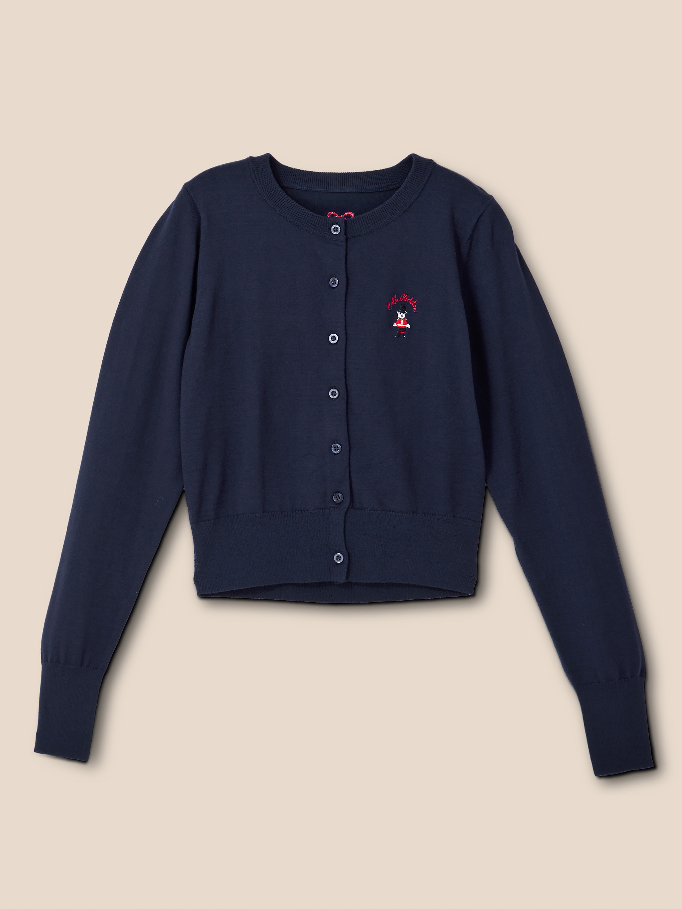 London Dogs 海軍藍色針織開襟衫