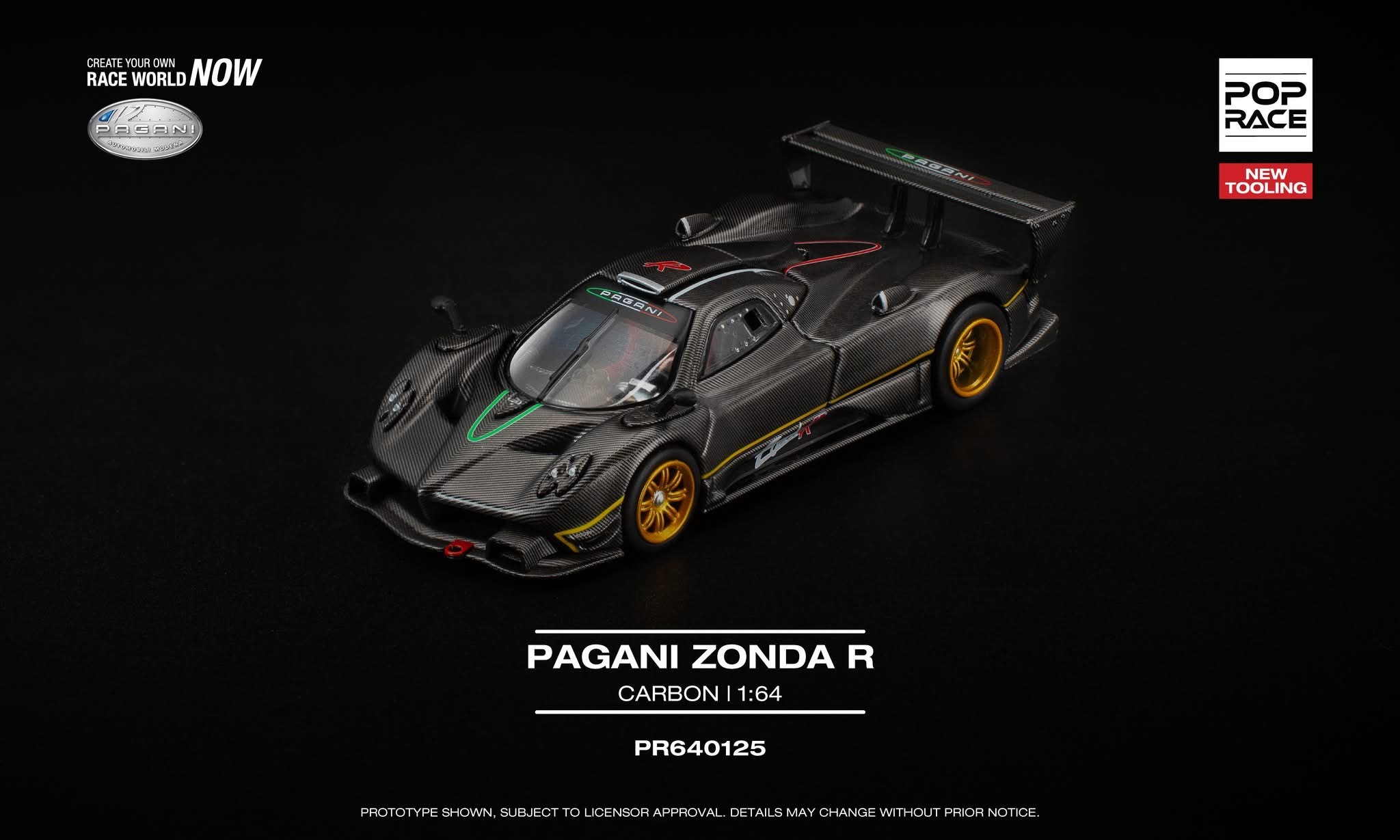 預訂 Pre Order - Poprace PAGANI ZONDA R