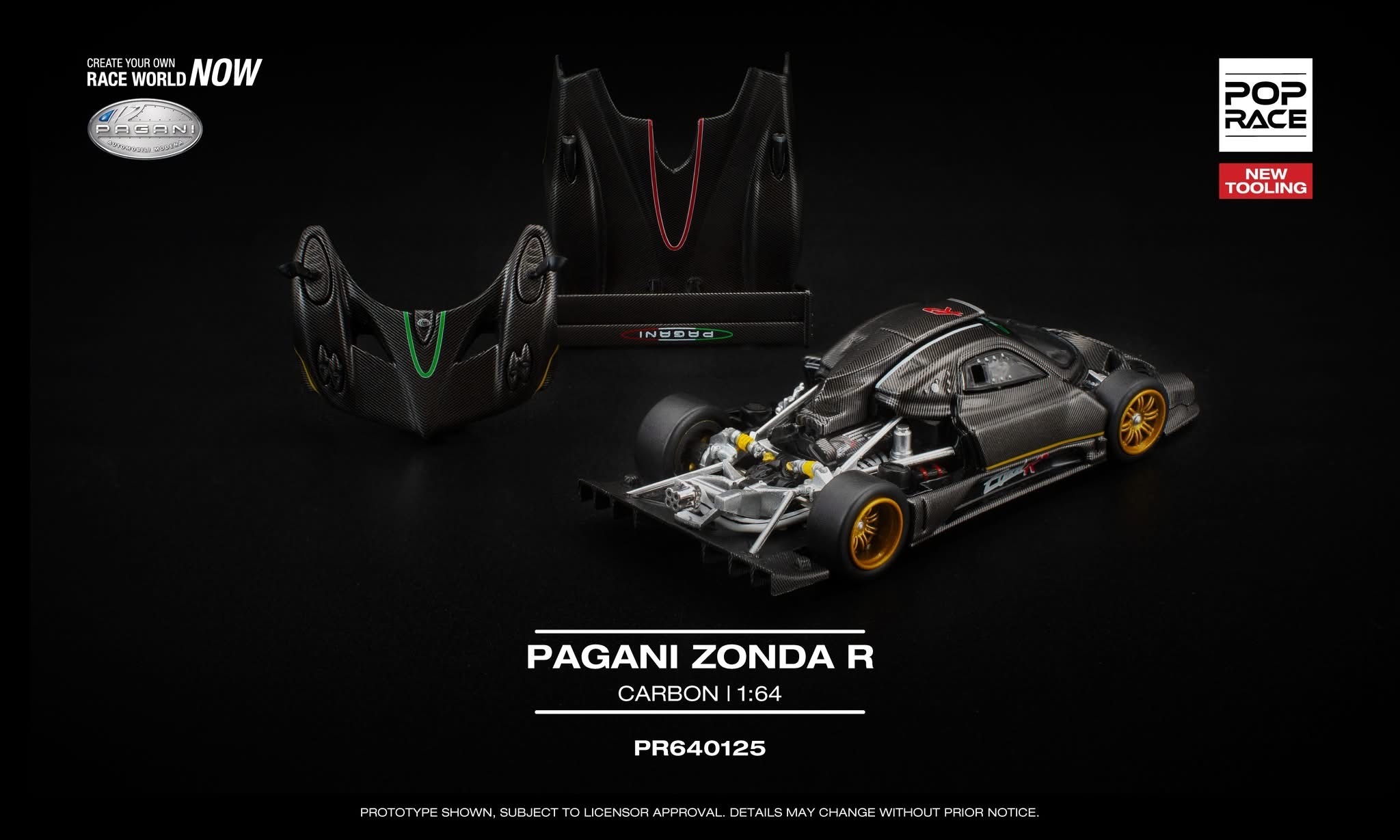 預訂 Pre Order - Poprace PAGANI ZONDA R