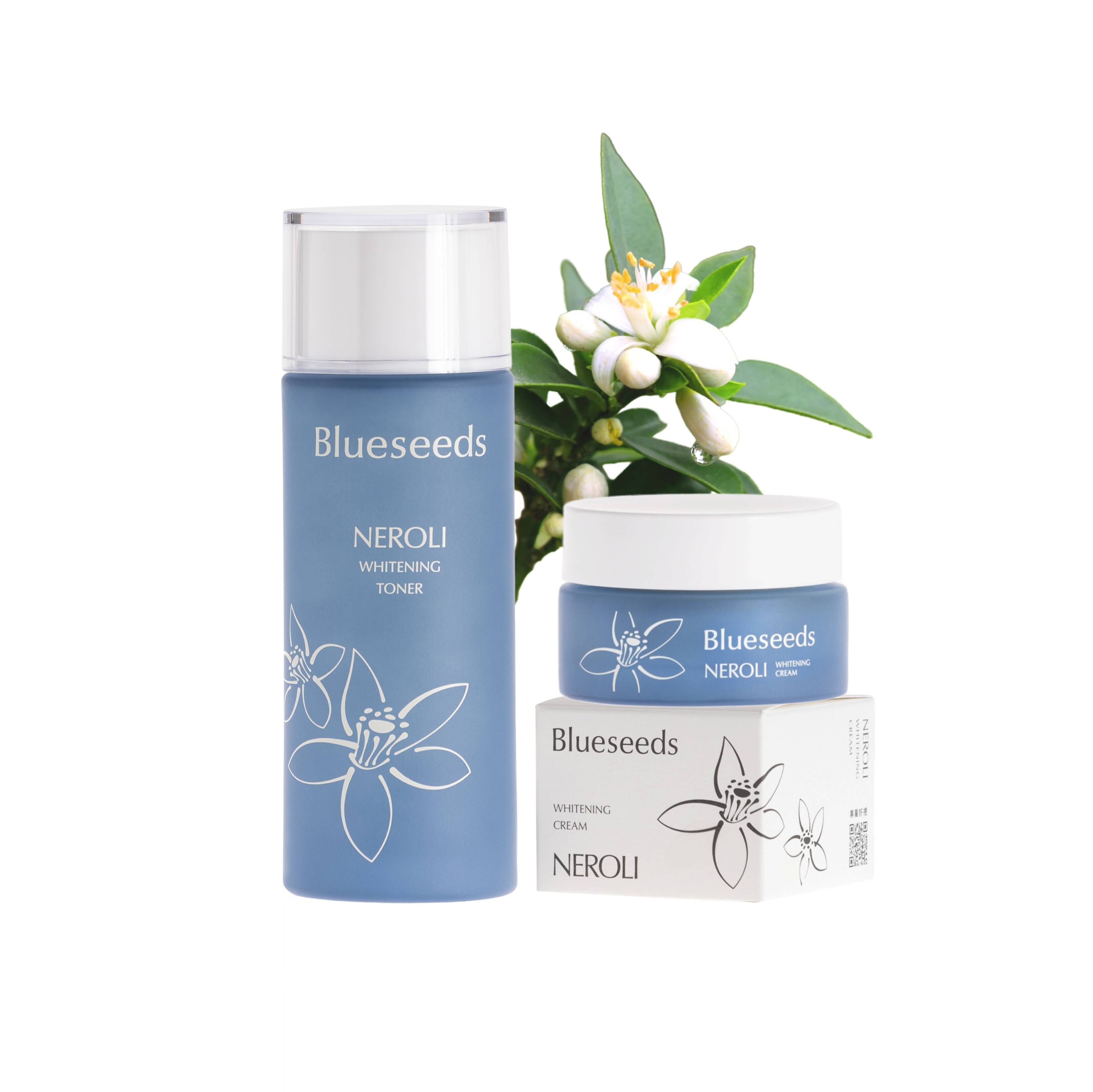 淨緻橙花潤白活膚液100ml x1+ 乳霜30g x1