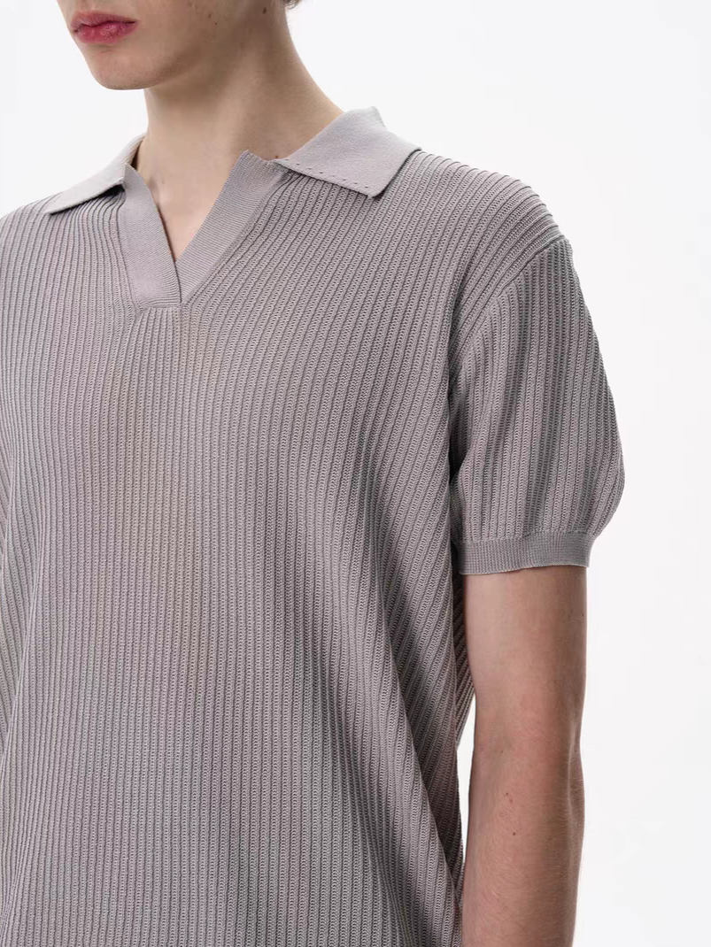 005. Knitted Polo Shirt
