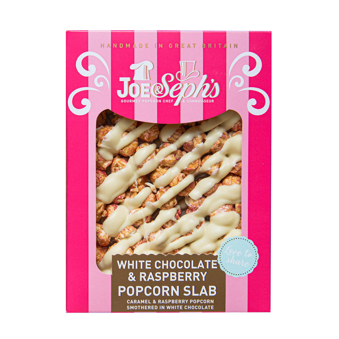 1JN1028-088 JOE & SEPH'S White Chocolate Popcorn Slab 115g #2S087WM (D-EU-E)