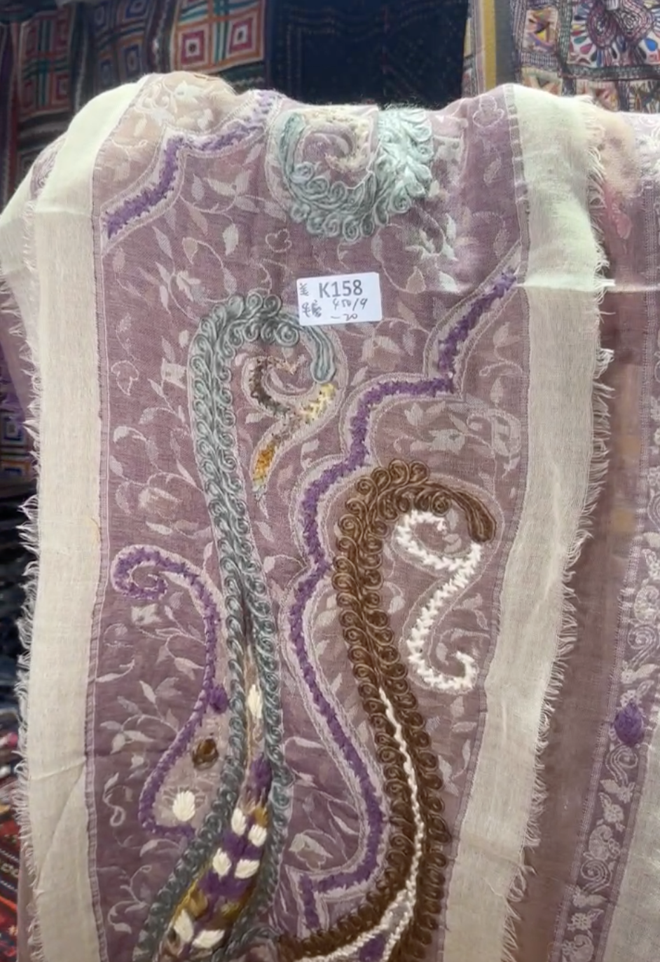 [訂貨] (印度直送 大約3-5星期) Macrame scarf - K158 (1027live)