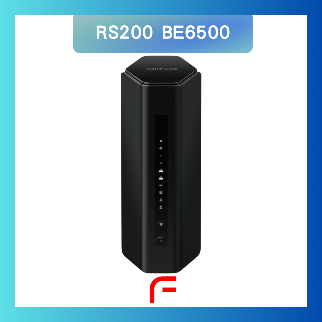 Netgear Nighthawk (RS200) 雙頻 BE6500 WiFi 7 路由器