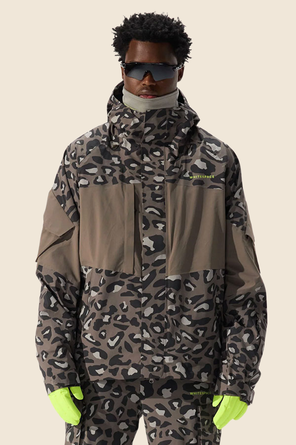 WHITESPACE - AMF CARGO滑雪外套 (豹紋)