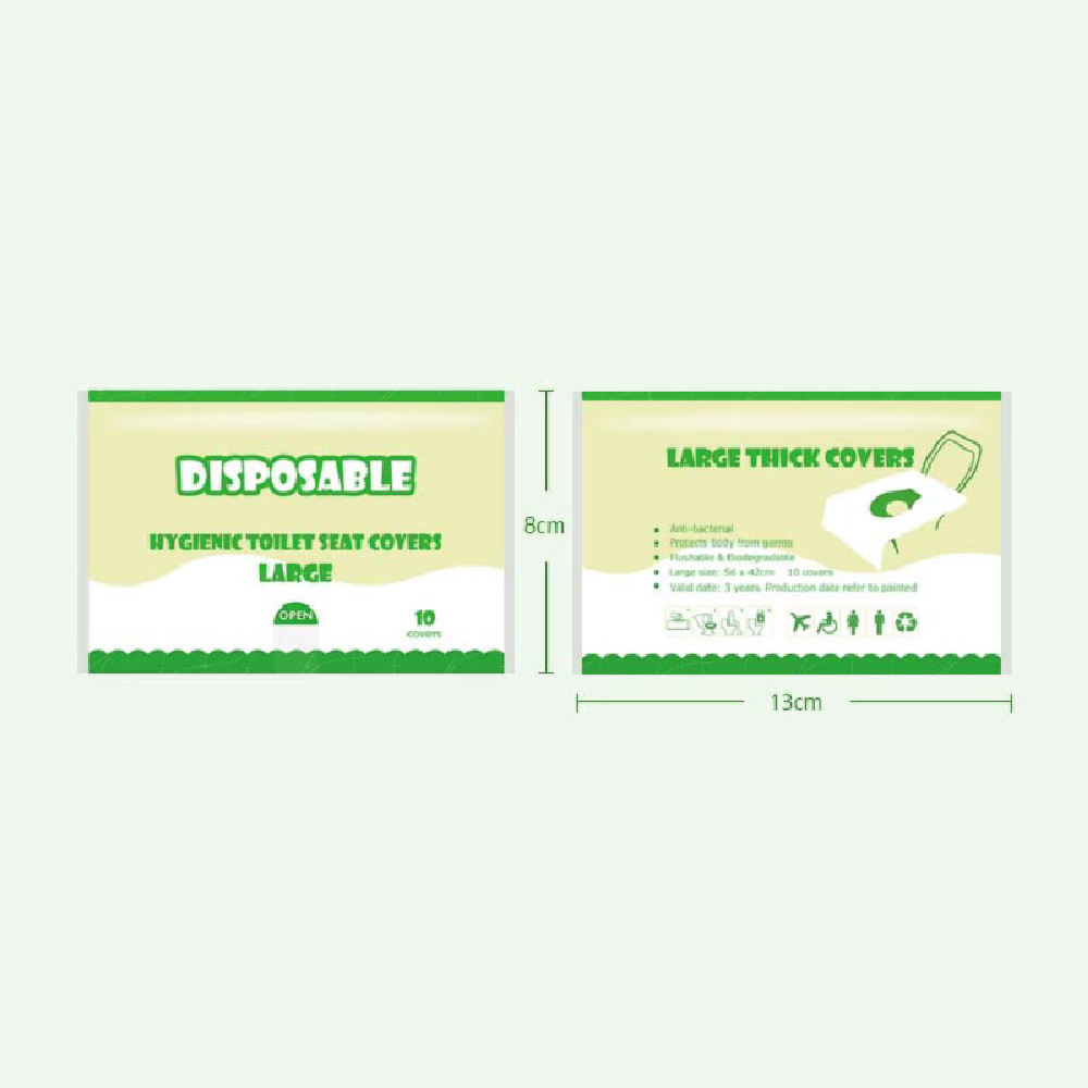 可水溶一次性馬桶坐墊紙 (10入) 69CTVTLM04