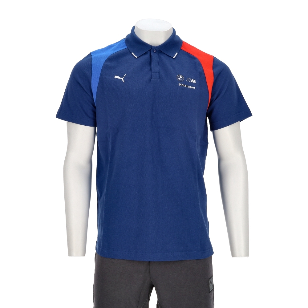 Puma Bmw系列 Mms 男款 藍色 歐規 BMW Polo衫 休閒 短袖 63259904