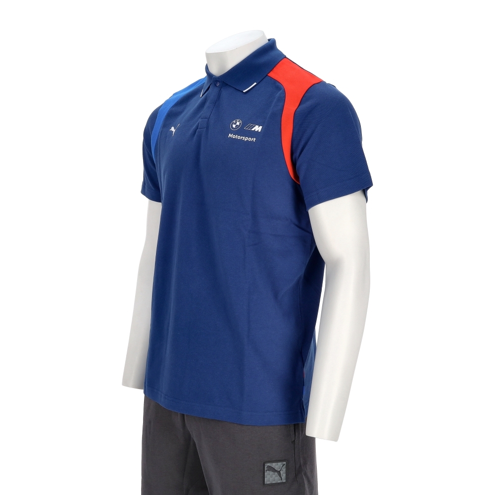 Puma Bmw系列 Mms 男款 藍色 歐規 BMW Polo衫 休閒 短袖 63259904