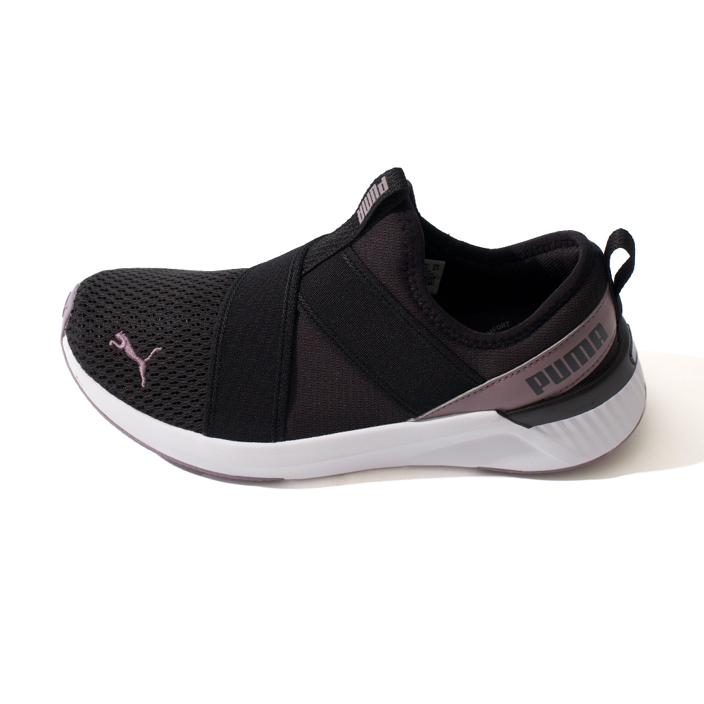 Puma Softride Harli Slip On Wns 女鞋 黑色 套入式 彈力織帶 休閒鞋 31147110