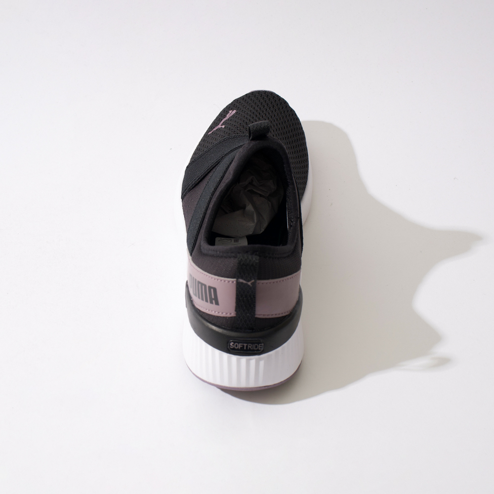 Puma Softride Harli Slip On Wns 女鞋 黑色 套入式 彈力織帶 休閒鞋 31147110
