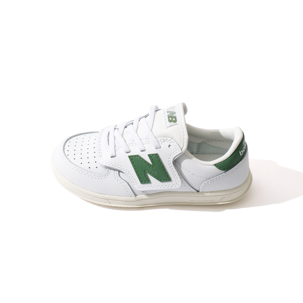 New Balance CT500 中童 童鞋 白綠色 魔鬼氈 奶油底 皮革 運動 休閒鞋 PHT500CC