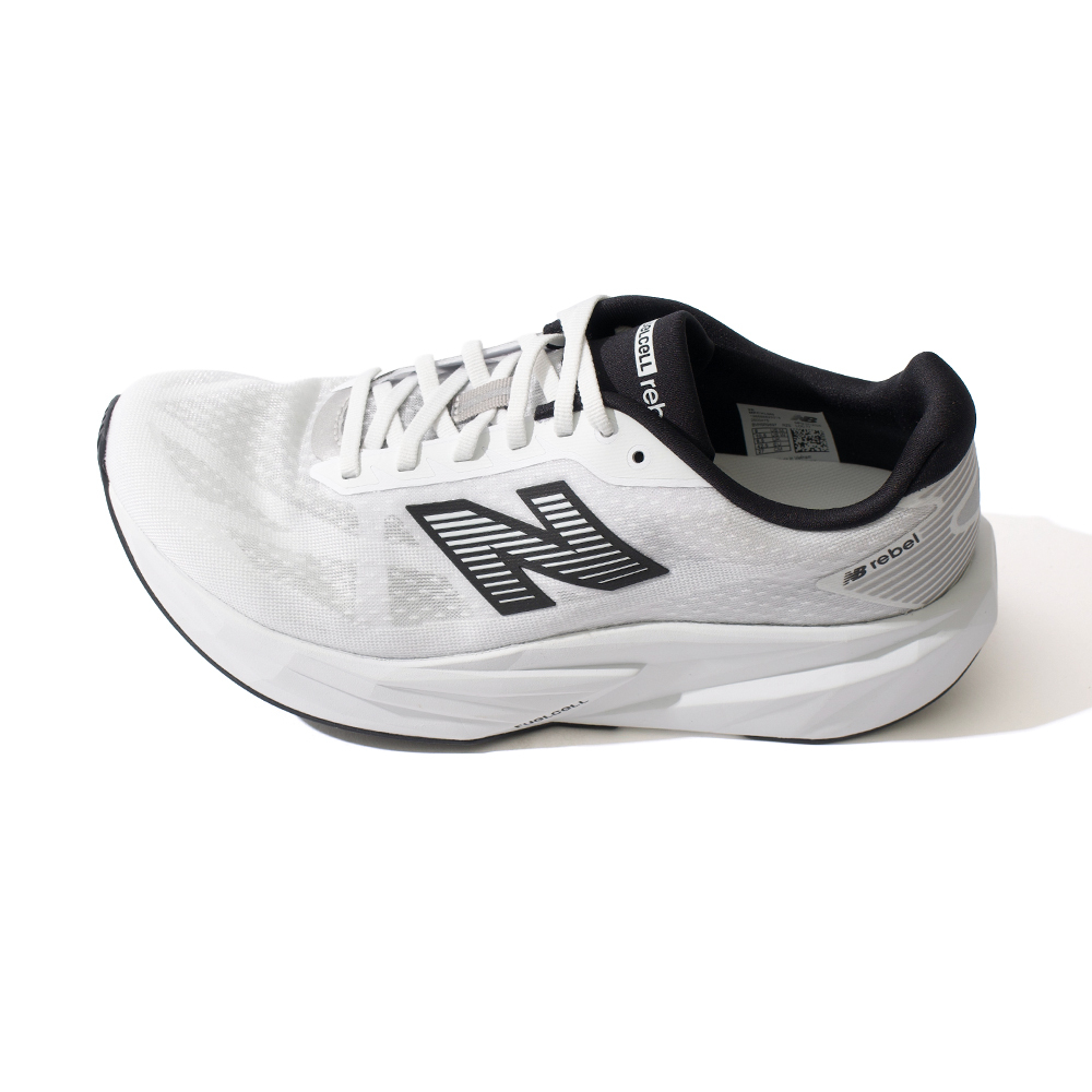 New Balance FuelCell Rebel V5 男鞋 白黑色 寬楦 緩震 運動 慢跑鞋 MFCXLM5