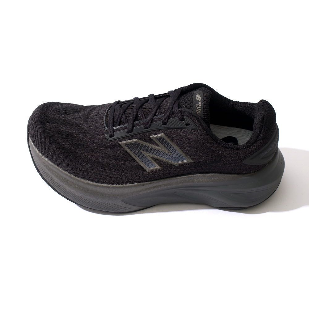 New Balance Fresh Foam X More V6 男鞋 黑灰色 寬楦 緩震 運動 慢跑鞋 MMORLA6