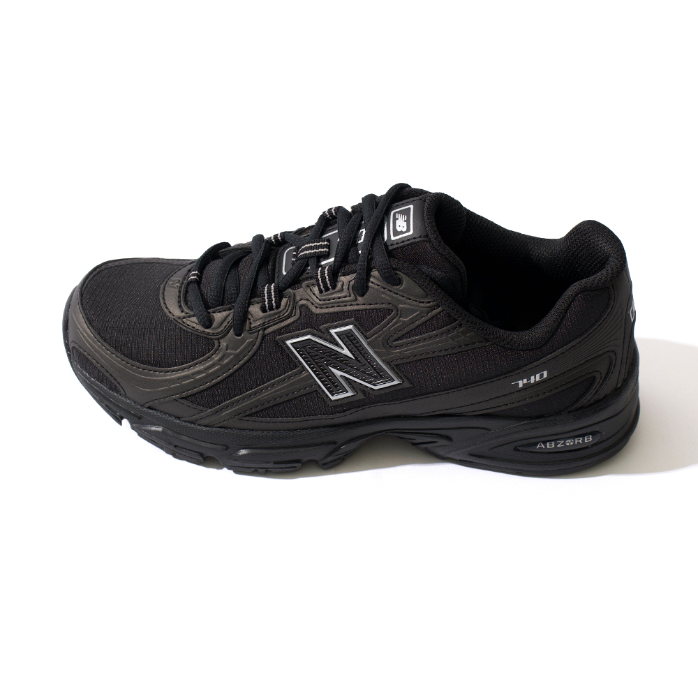 New Balance 740 男鞋 女鞋 金屬黑色 復古 緩震 舒適 休閒 運動 慢跑鞋 U740BS2