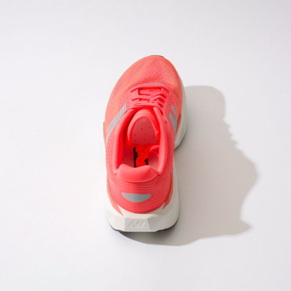 New Balance FuelCell Rebel v5 女鞋 橘白色 緩震 輕量 競速 運動 慢跑鞋 WFCXL5A