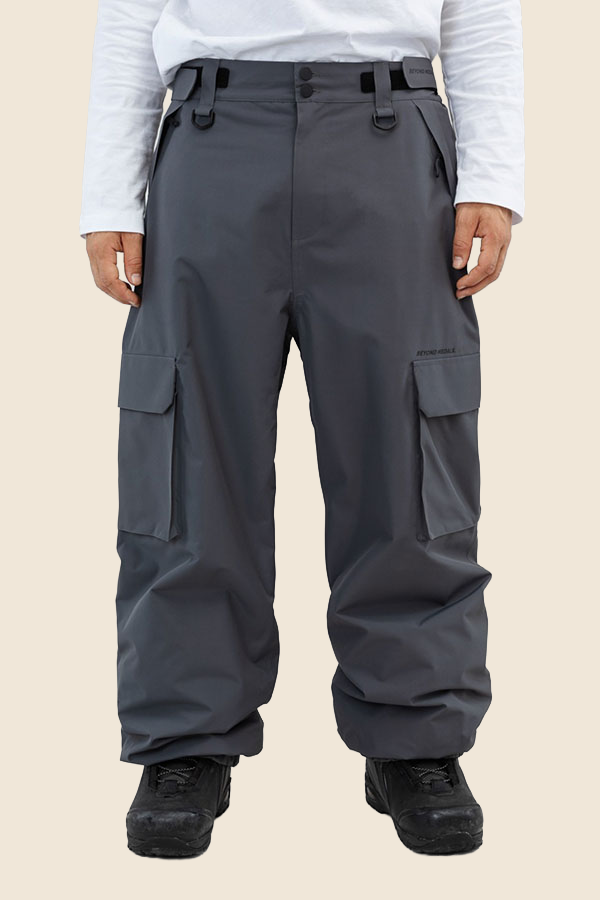 BEYOND MEDALS - CARGO 2L雪褲 (深灰)