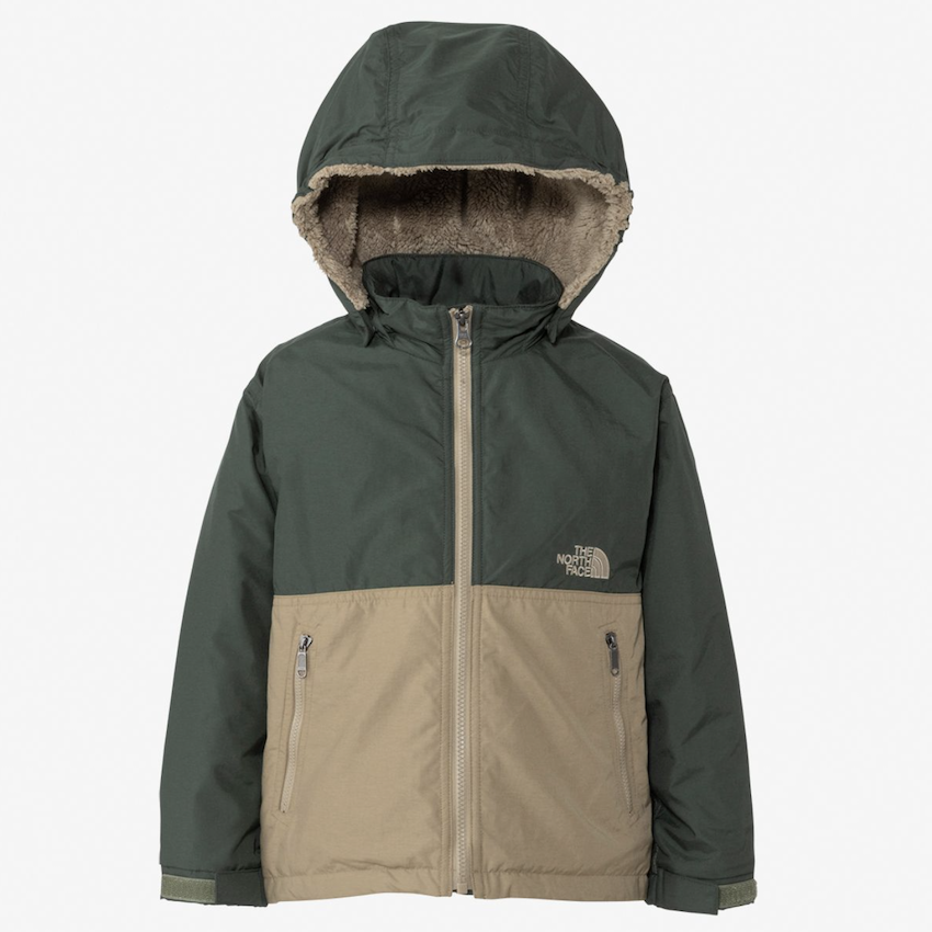 日本 2025 新版 The North Face Compact Nomad 幼童防寒外套