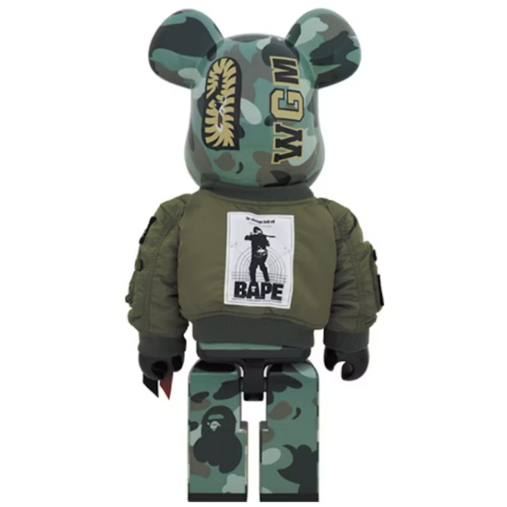 BAPE(R) x Alpha Industries 1000% BE@RBRICK