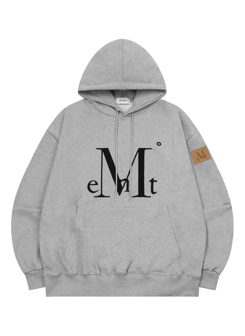 【直播】MUCENT LL102918  WADI APPLIQUE LOGO 有帽衛衣