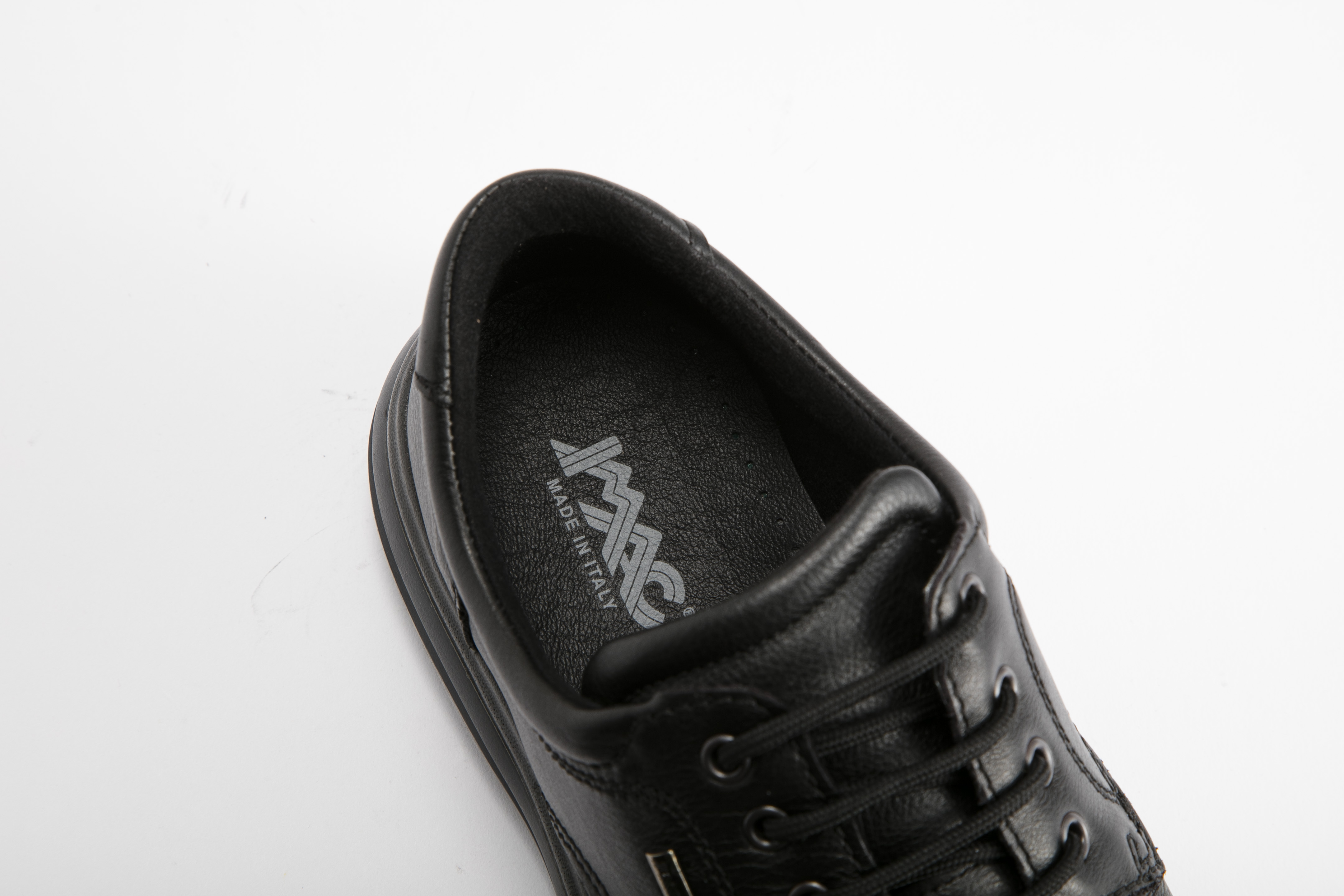 IMAC - 男裝綁帶皮鞋 851308.26790-BK