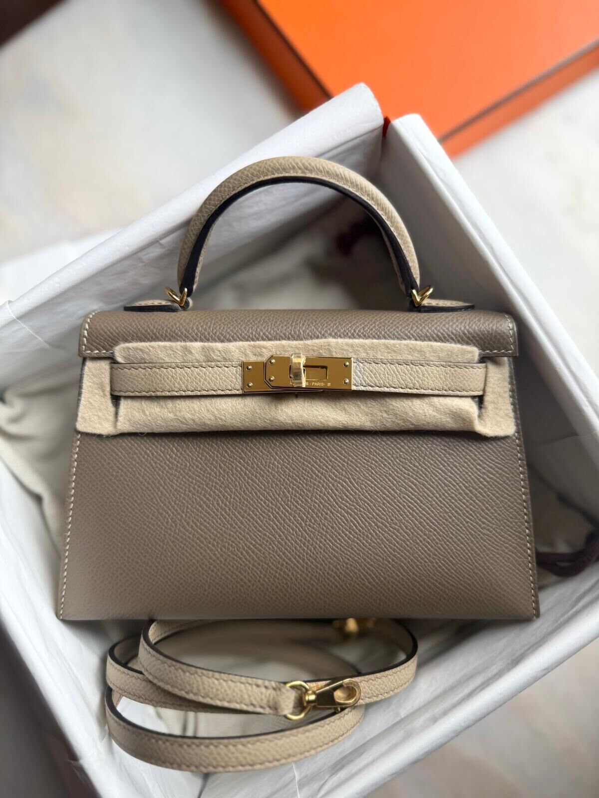 Kelly mini II HSS 18 etoupe /S2 trench cp U （二手99% new）