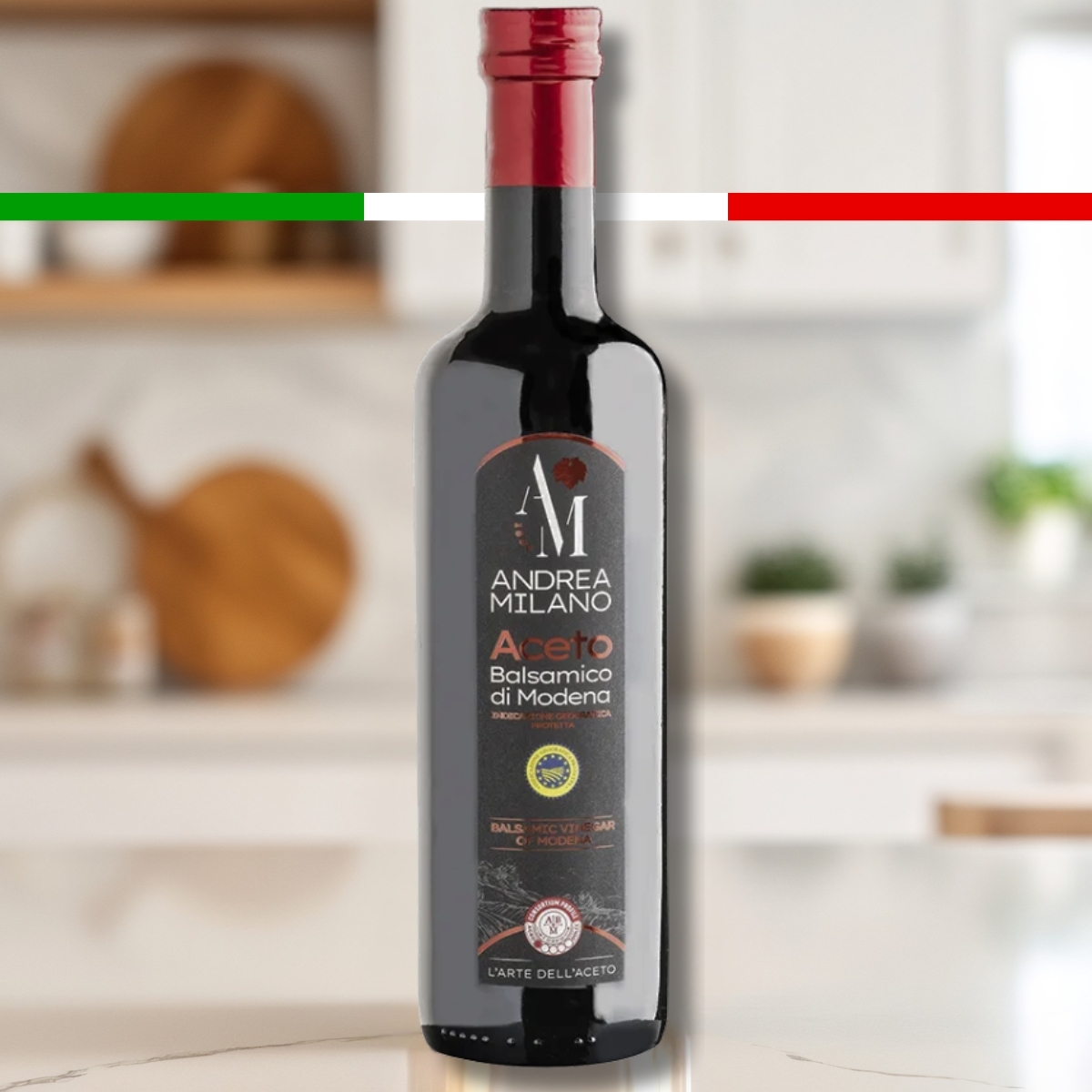 Andrea Milano - 紅葉意大利天然摩德納IGP陳醋 (黑醋), 500ml