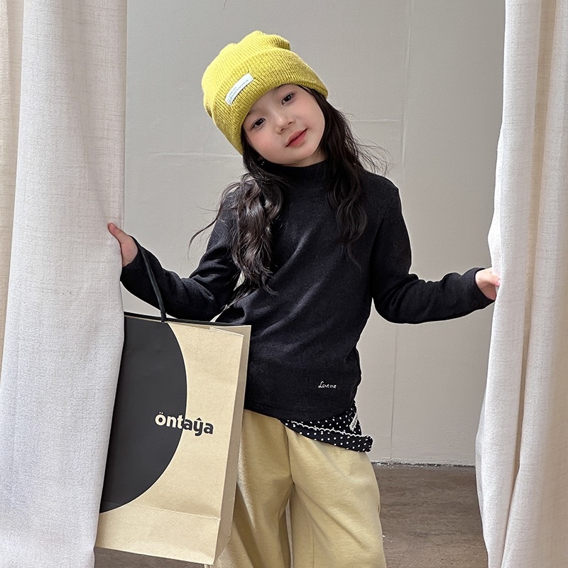 保暖絕對軟立領上衣