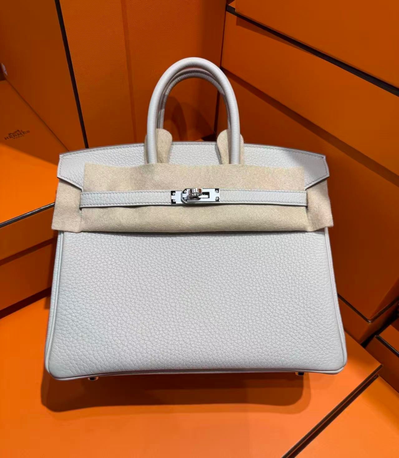 Birkin 25 8L beton ck togo K