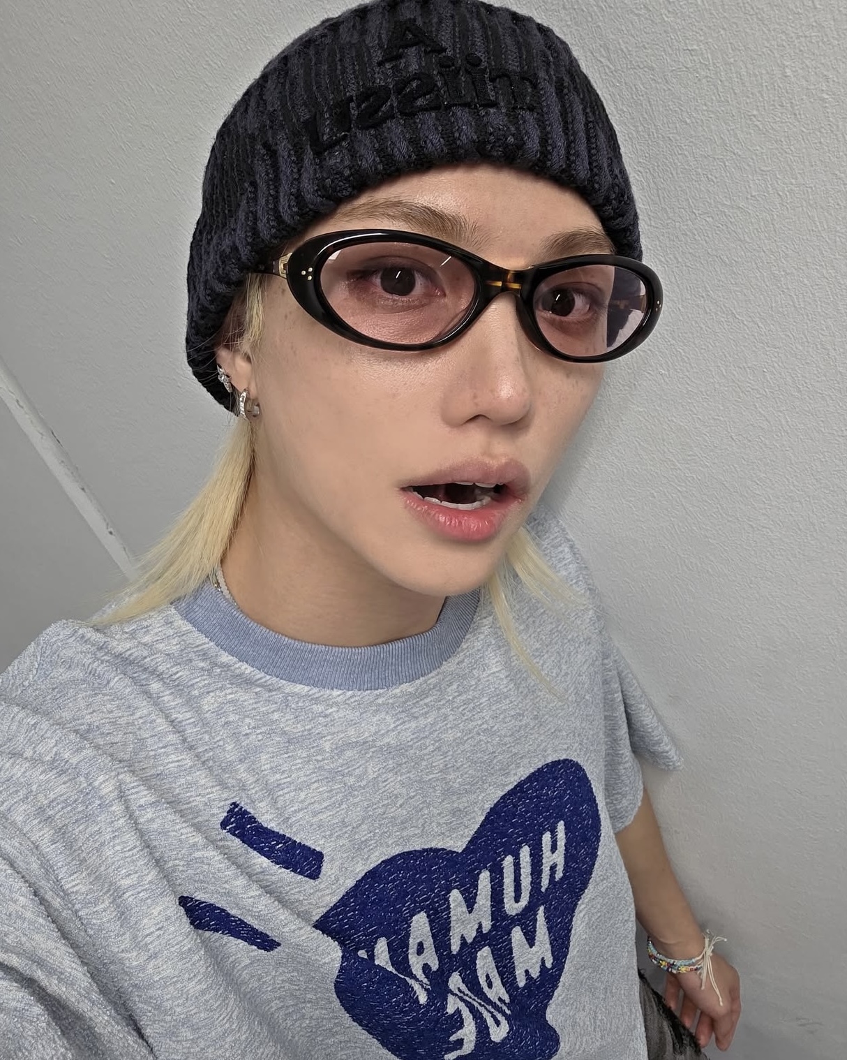 <李龍馥同款🇰🇷>ATiiSSU 波紋 混色 羊毛 針織毛帽 三色