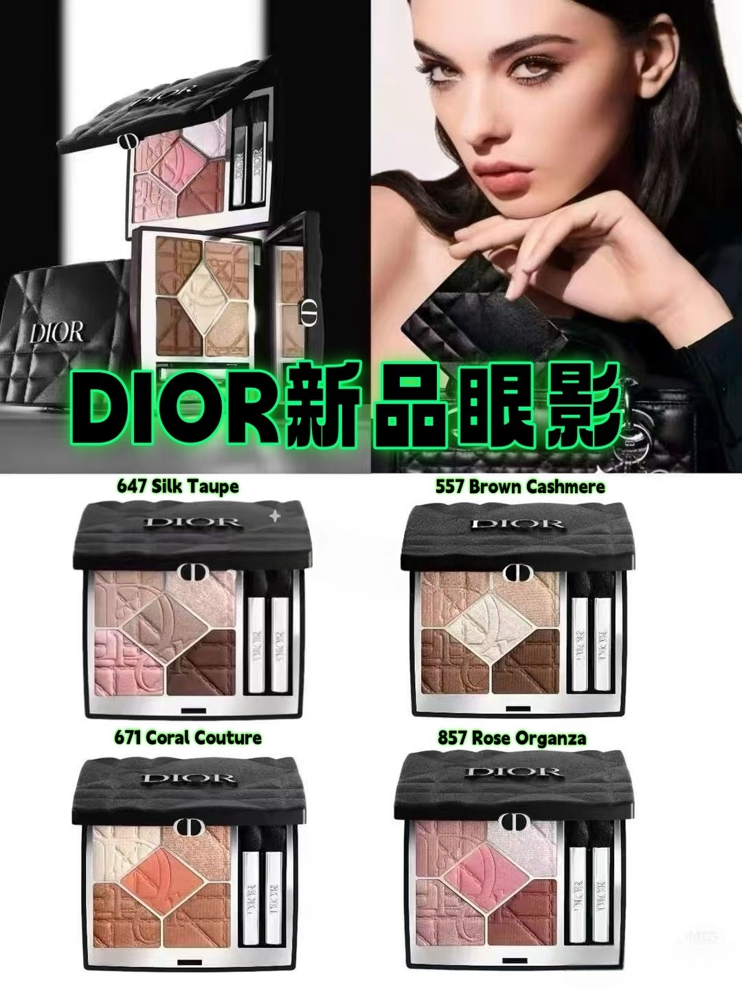 DIOR新品眼影盤