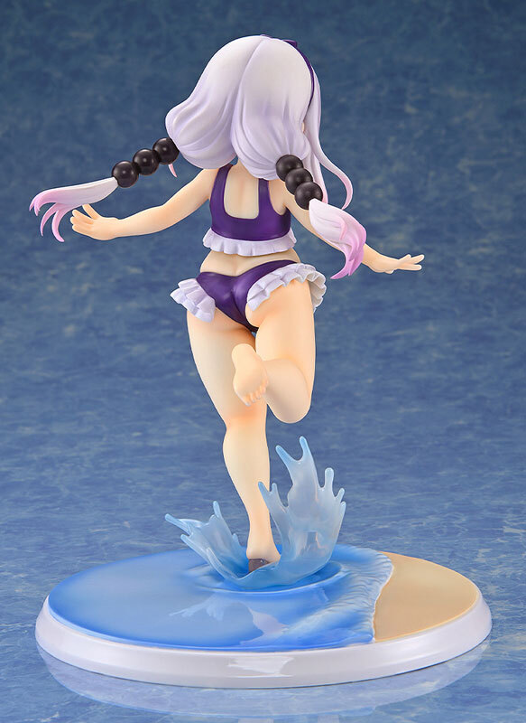 Jan Kaitendo Miss Kobayashi's Dragon Maid Kanna Kamui: Excited to Wear a Swimsuit at Home Ver. (Purple) 1/6 Complete Figure  Pre-order