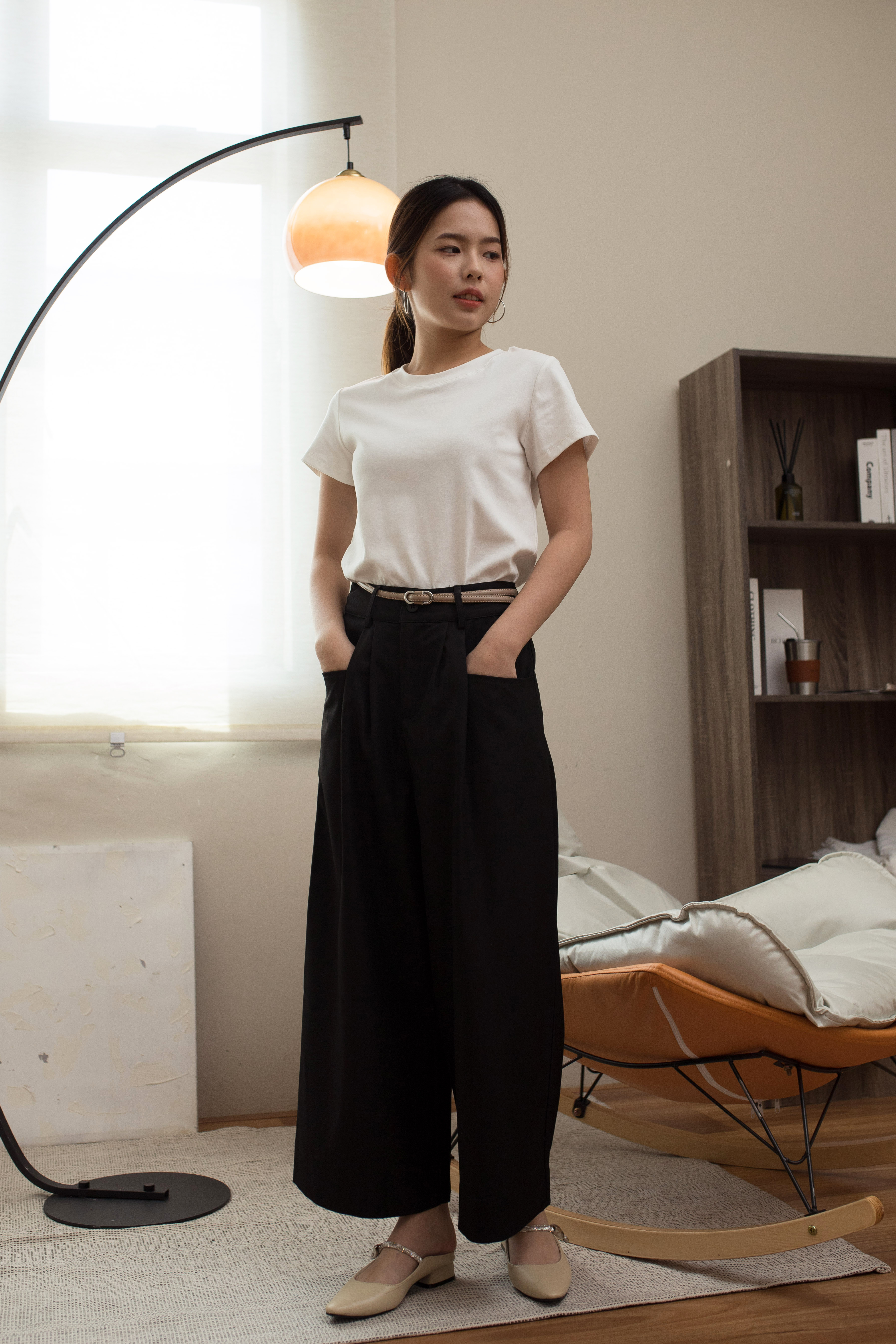 Laven Tailored Pants Black - 2539PLBLK