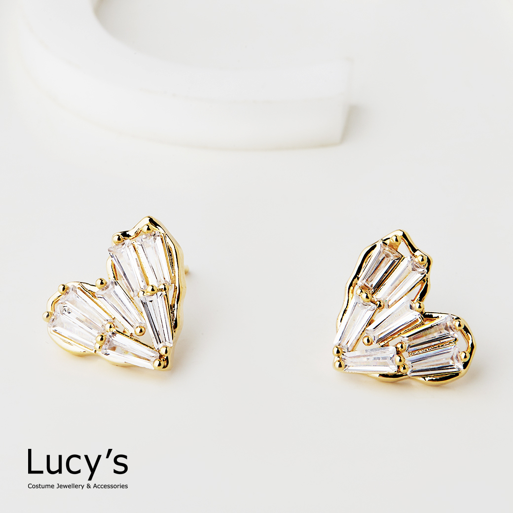愛情結晶 耳環 (二色) (124721/124722)