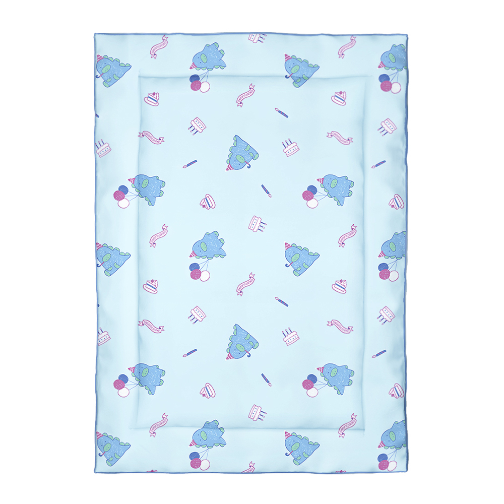 Milo&Gabby美國 小童加大款輕柔舒適｜天絲莫代爾棉被薄棉款(110x150cm)｜生日派對Dylan